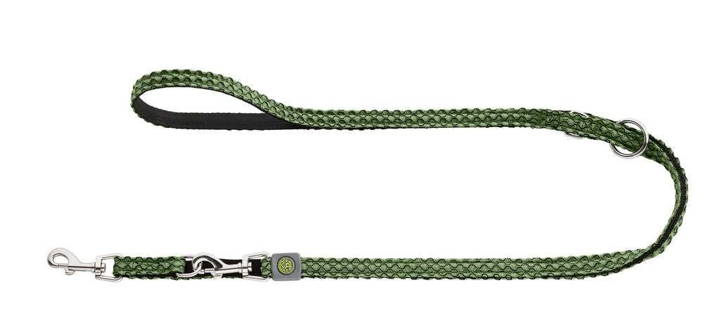 HILO Adjustable Leash - Hunter-petstore -adjustable training leash for leisure or sporting activities -3-way adjustable in length -safe and comfortable handling -soft, air-permeable and breathable -easy-care and quick-drying