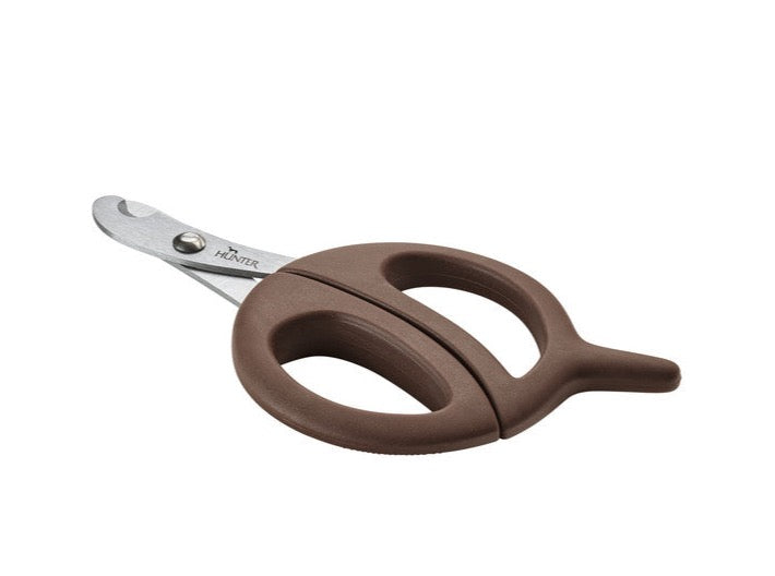 Nail Scissors SPA - Hunter-petstore -nail scissors for all claw types -high-quality steel blade -small size allows for high precision -ideal for spots that are hard to reach -ergonomically shaped handle