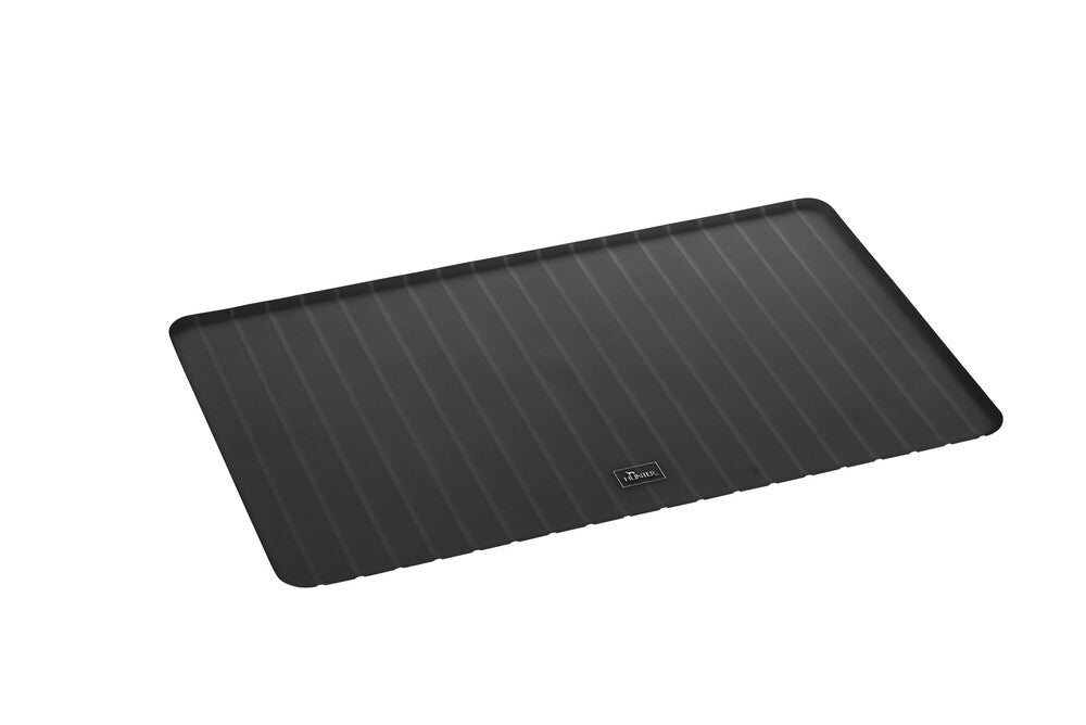 FOLDABLE Silicone Pad - Hunter-petstore -bowl base that protects floors -with raised rim -foldable / small packing size -ideal for traveling and on the road -flexible material that keeps its shape -slip-resistant -easy to clean and dishwasher-safe