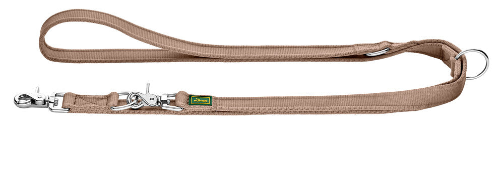 INARI Adjustable Leash - Hunter-petstore -versatile leash for dogs -3-way adjustment -soft and tear-resistant polyester material -easy to clean and quick drying -with practical pincer carabiner