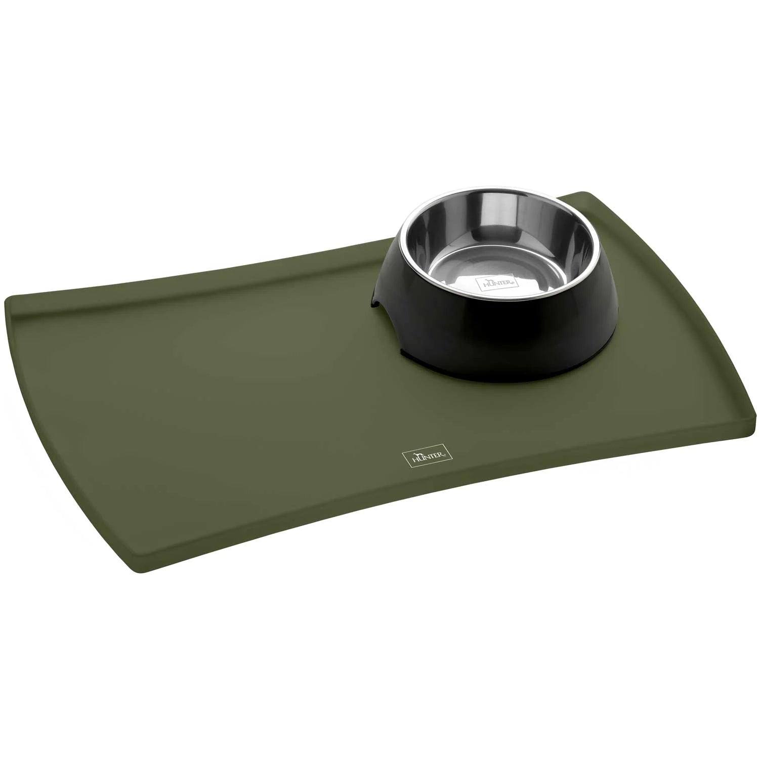 SELECTION Silicone Pad - Hunter-petstore -bowl base that protects floors -made from food grade silicone -with raised rim -flexible material that keeps its shape -slip-resistant -easy to clean and dishwasher-safe