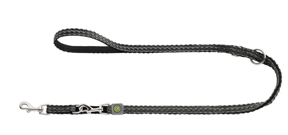 HILO Adjustable Leash - Hunter-petstore -adjustable training leash for leisure or sporting activities -3-way adjustable in length -safe and comfortable handling -soft, air-permeable and breathable -easy-care and quick-drying