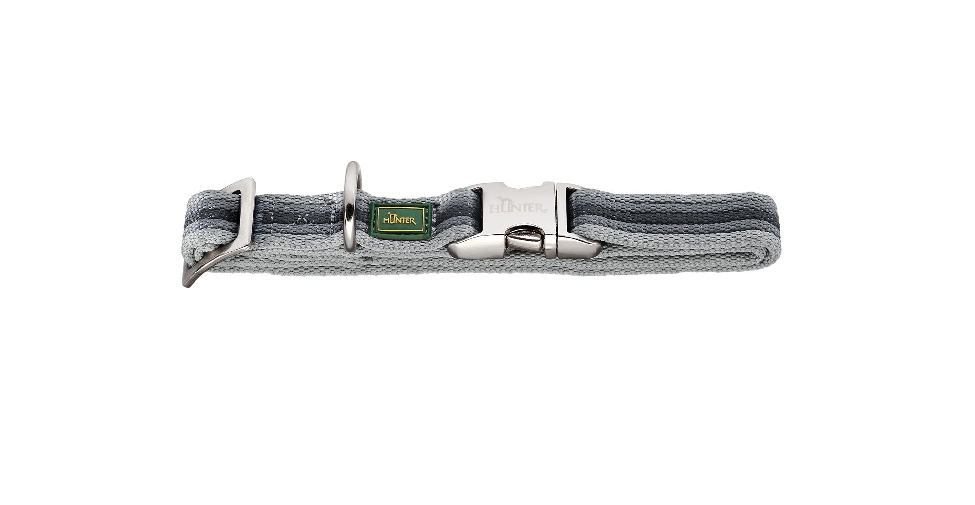 DAVAO Alu-Strong Collar - Hunter-petstore -extremely soft nylon material -fashionable stripes -robust ALU-STRONG clasp