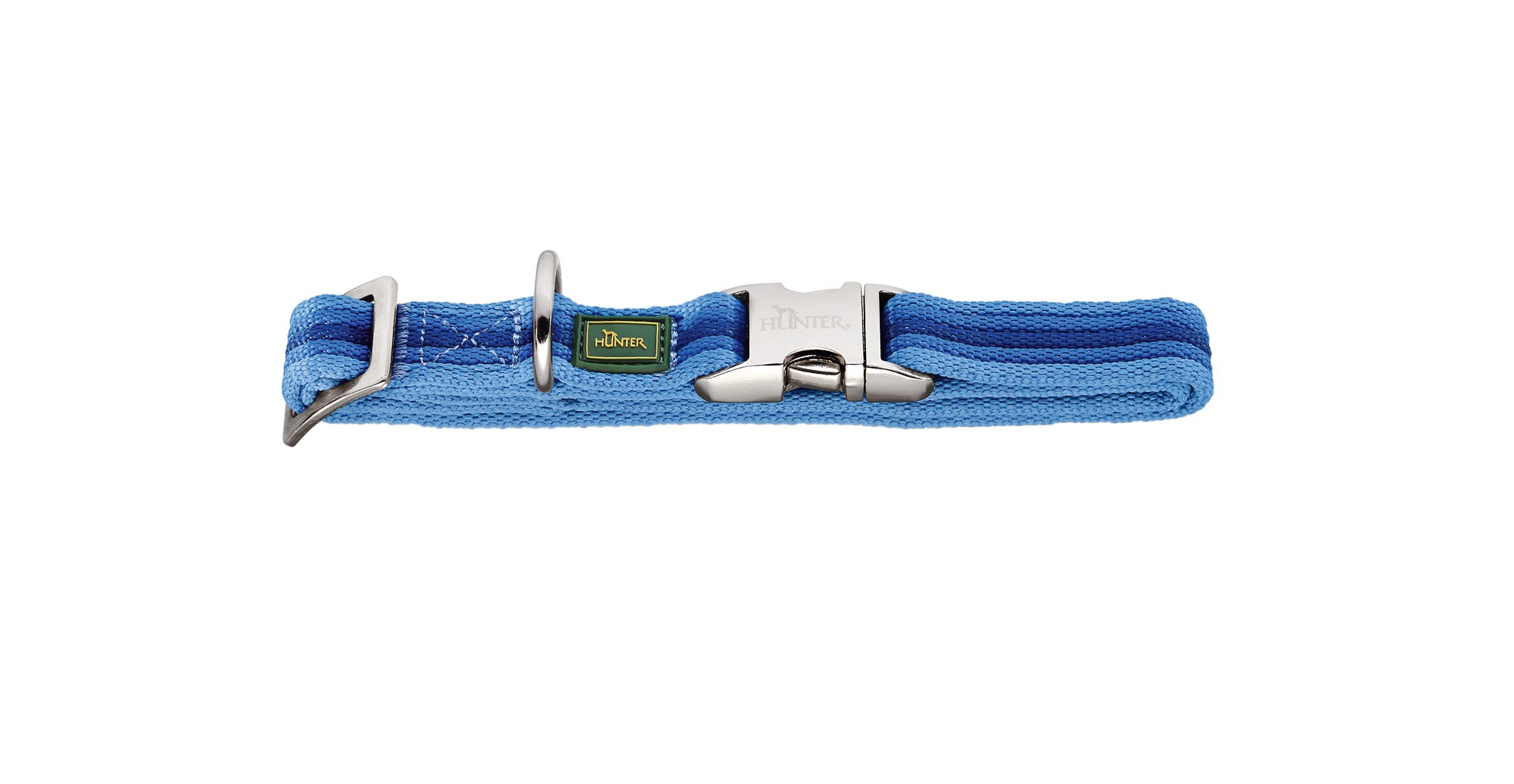 DAVAO Alu-Strong Collar - Hunter-petstore -extremely soft nylon material -fashionable stripes -robust ALU-STRONG clasp