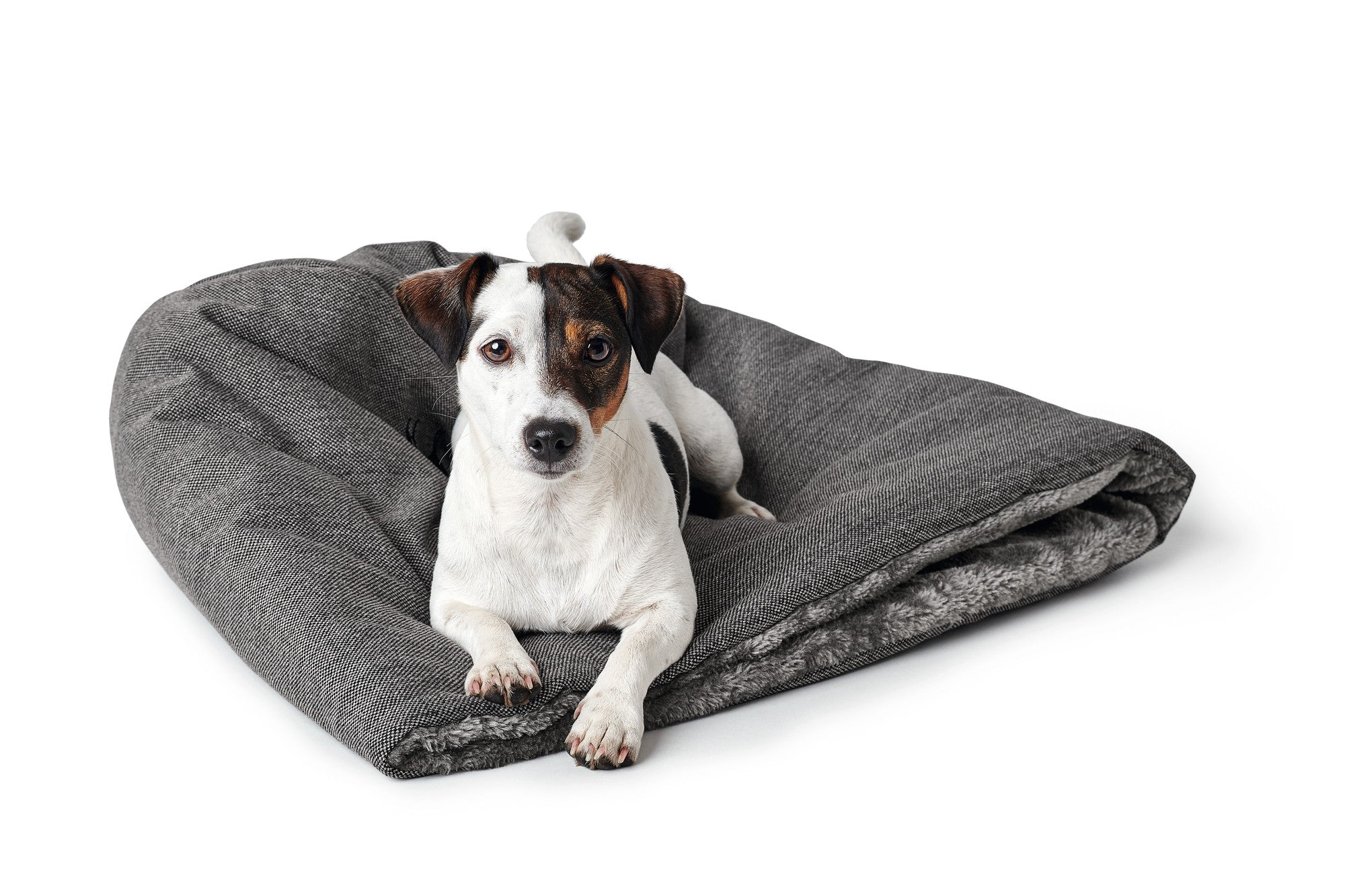 LIVINGSTON Bed - Hunter-petstore -Cozy pet bed -For hiding, sleeping and resting -Round shape animates to nestle and roll up -Especially soft and cuddly -Adjustable height -Washable at 140 °F