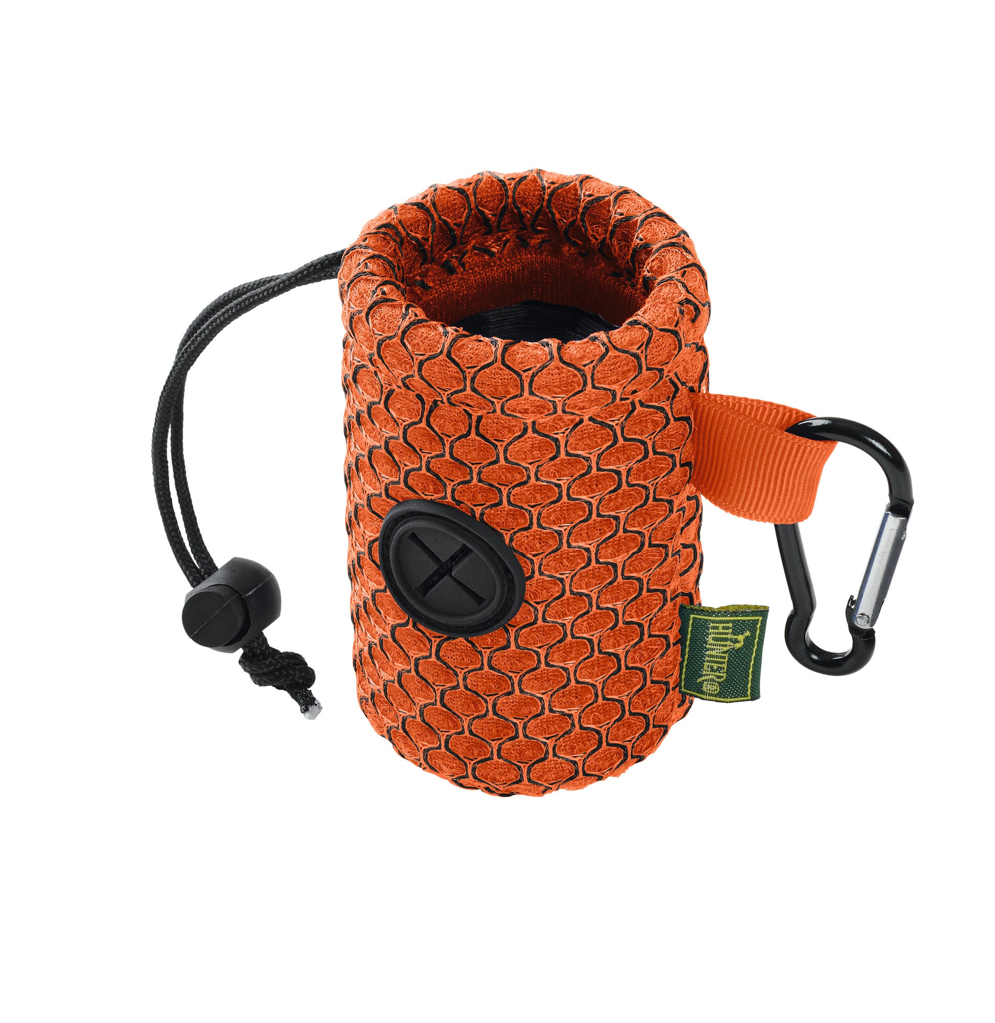 HILO Waste bag holder - Hunter-petstore -particularly lightweight poo bag dispenser for every day -flexible fastening options -easy removal of individual bags -closable with practical stopper cord -can be filled with standard poo bag rolls (not included)
