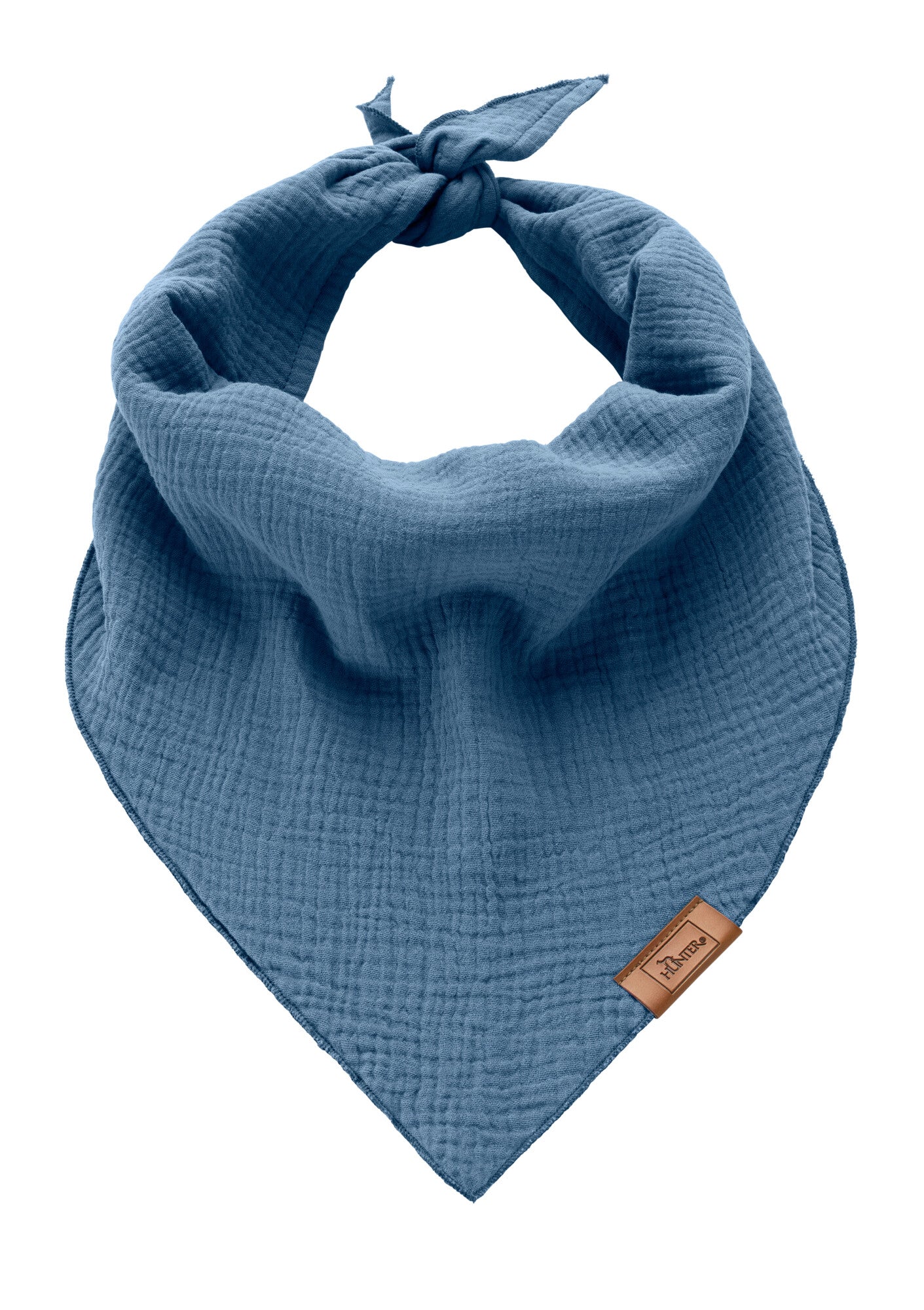 NOLA Bandana - Hunter-petstore -Fashionable scarf for dogs -To knot (single or double) -Can be worn individually or to visually enhance a collar -Pleasantly soft and light -Characteristic structure thanks to plain weave -Washable at 86 °F