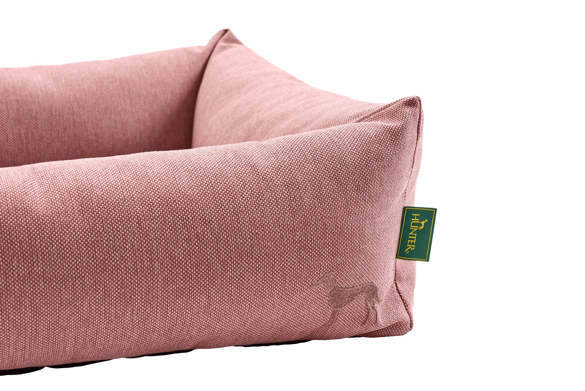 INARI Sofa - Hunter-petstore -Cozy dog sofa in soft colors -Pleasantly soft to the touch and feel -Generously upholstered with high edge -Anti-slip underside -Zippered removable cover washable at 140 °F