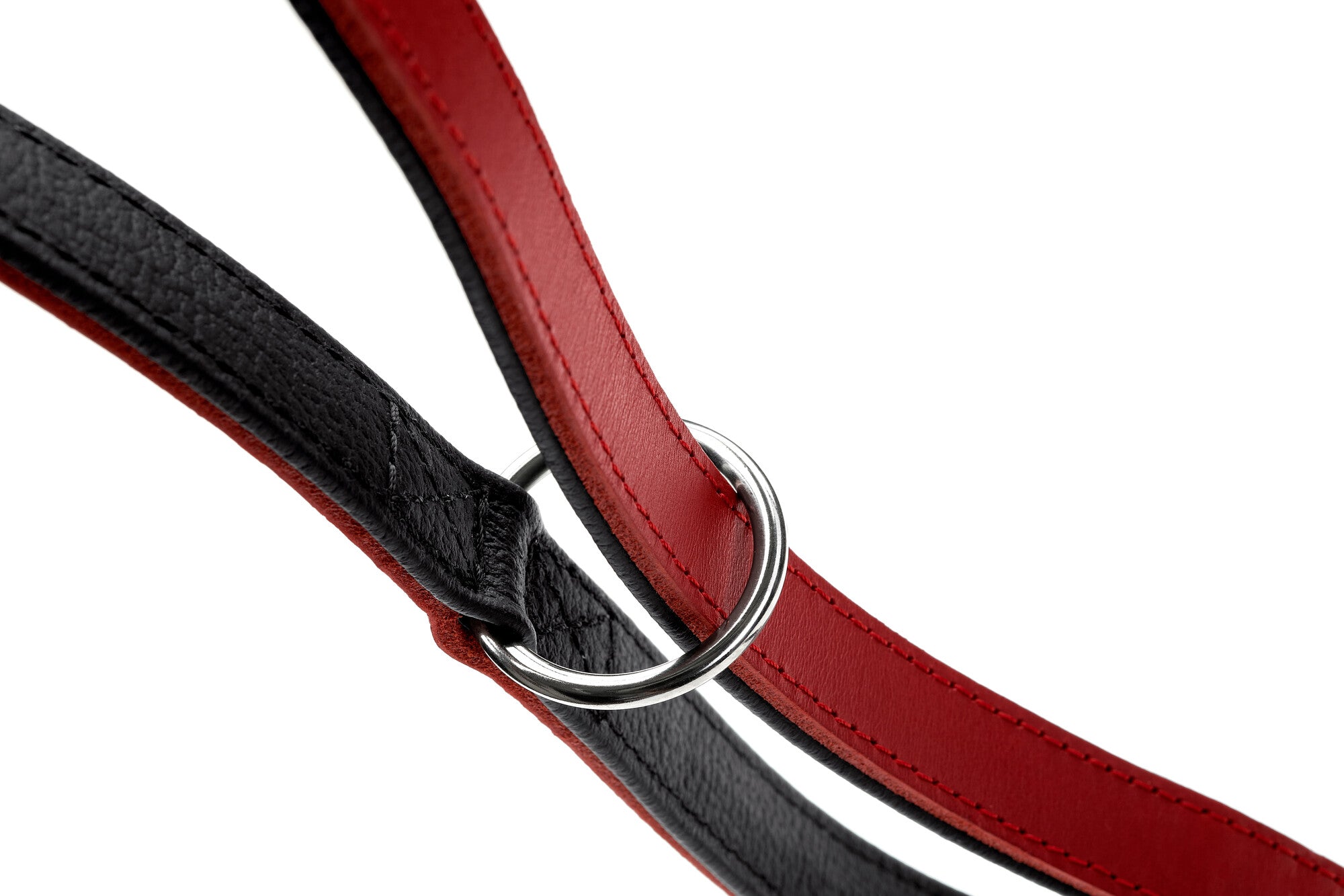 LOVE Training Leash - Hunter-petstore -especially soft cow leather -hearts are sewn in individually -3-fold adjustable -made in Germany