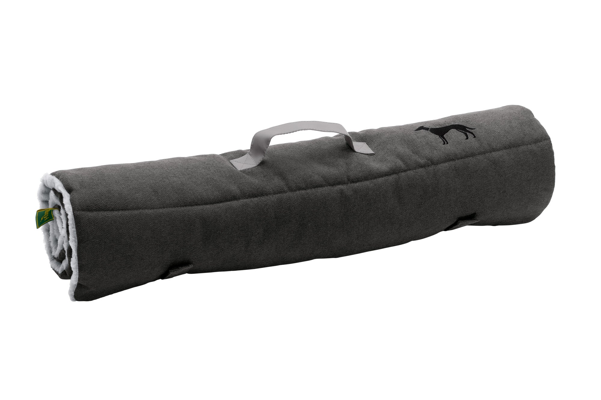 ROCKFORD Blanket - Hunter-petstore -top with very soft and cuddly plush -padded for a high lying comfort -can be rolled up, fixed with Velcro straps and transported in a space-saving way -ideal for traveling -with practical carrying handle -washable at 90°F