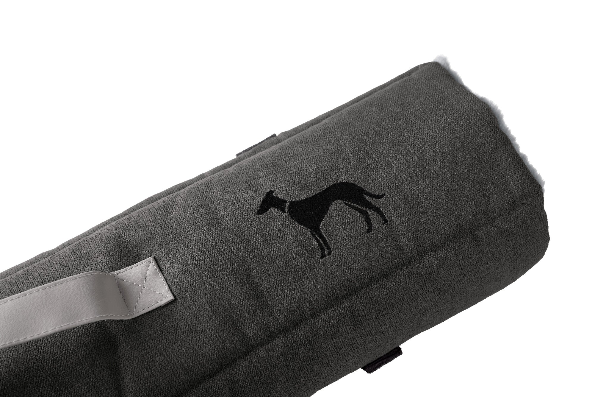 ROCKFORD Blanket - Hunter-petstore -top with very soft and cuddly plush -padded for a high lying comfort -can be rolled up, fixed with Velcro straps and transported in a space-saving way -ideal for traveling -with practical carrying handle -washable at 90°F