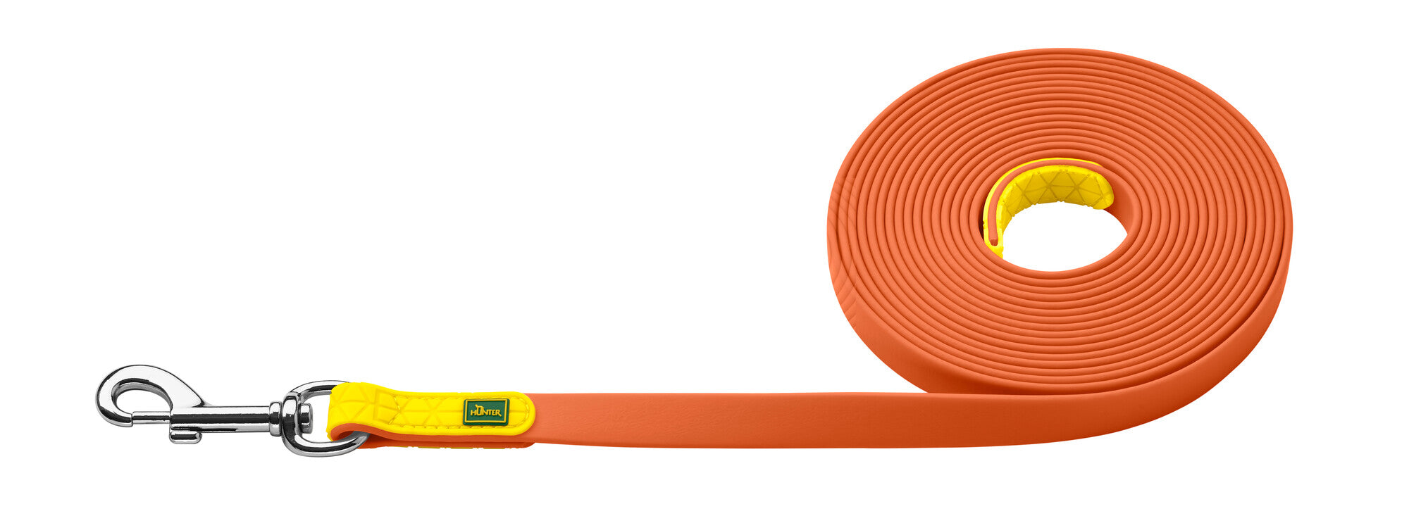 Tracking Leash CONVENIENCE without Handle Loop - Hunter-petstore -search and drag leash for dog sports and training-ideal for hunting and dog sports-without wrist loop-durable, tear-resistant and weatherproof-firm grip in warm and cold conditions-antibacterial and mould-free