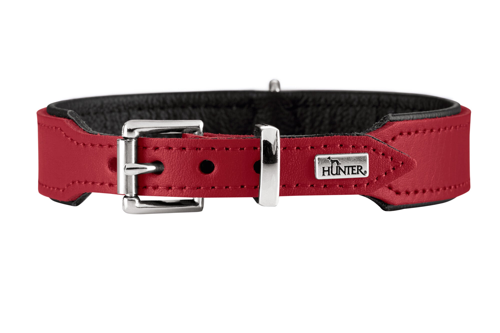 BASIC leather Collar - Hunter-petstore -Robust material -Easy care -Made in Germany