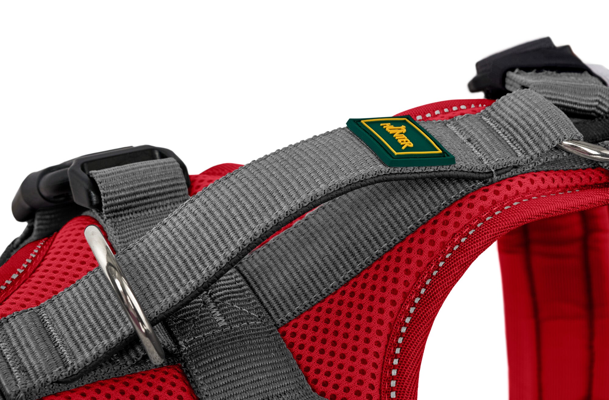 MALDON Up Harness - Hunter-petstore -Especially soft padding, particularly at the pressure points -Ideal fit -Highly reflective thanks to 3M™ Scotchlite™ Reflective Material components -With padded handle (from size S-M) -Fourfold adjustable