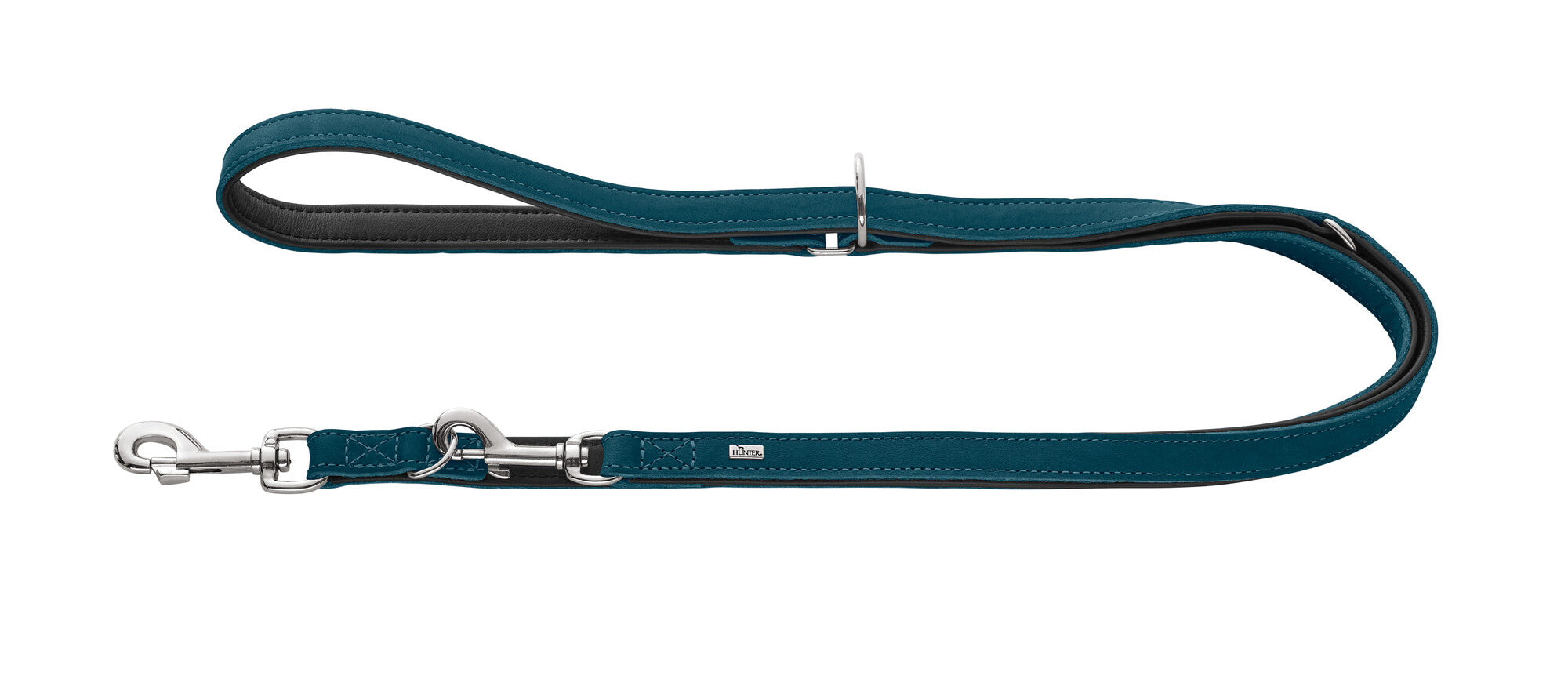 T-Leash Malta - Hunter-petstore -3-way adjustable leash -Particularly durable and hard-wearing leather -Brilliant colors -Made in Germany
