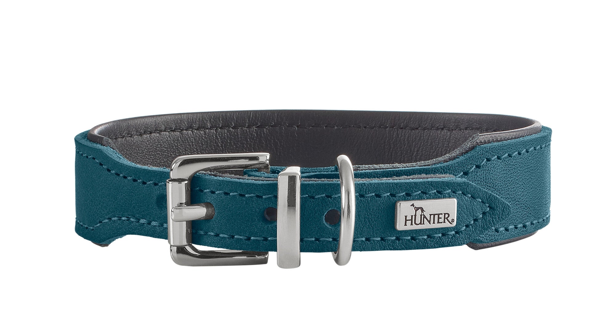 MALTA Collar - Hunter-petstore -Particularly durable and hard-wearing leather -Brilliant colors -Made in Germany