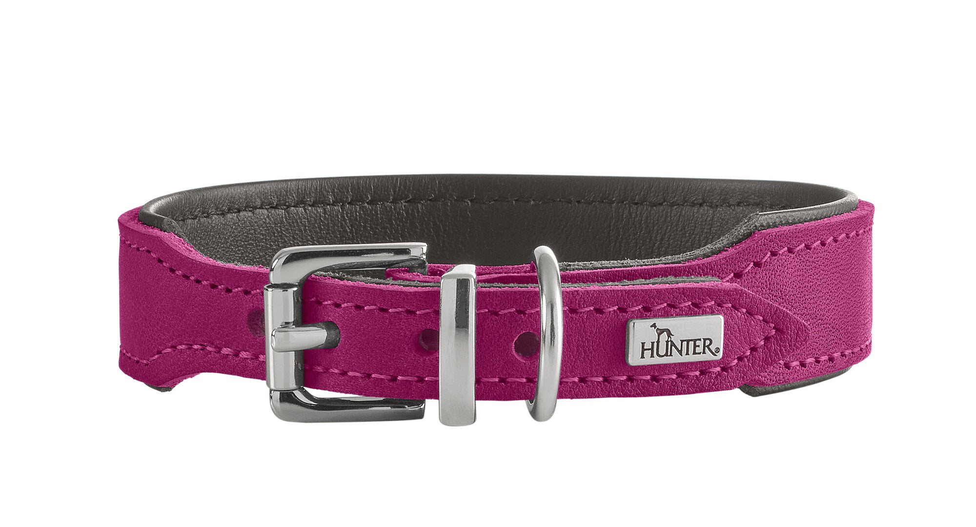 MALTA Collar - Hunter-petstore -Particularly durable and hard-wearing leather -Brilliant colors -Made in Germany