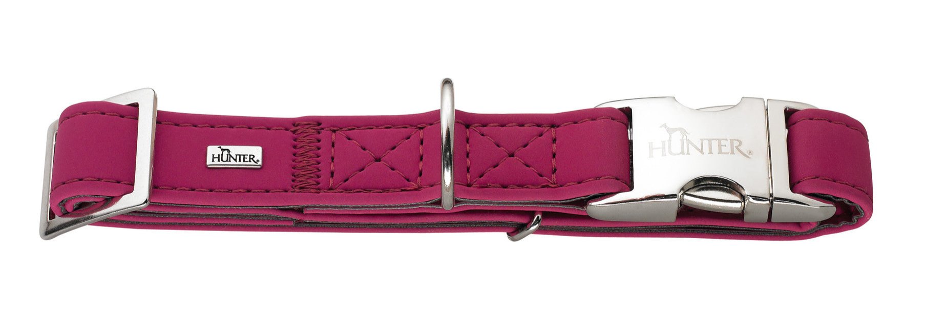 SOFTIE Alu-Strong Collar - Hunter-petstore -artificial leather with nubuck appearance -robust fastener made of aluminum -step-less adjustable -Made in Germany