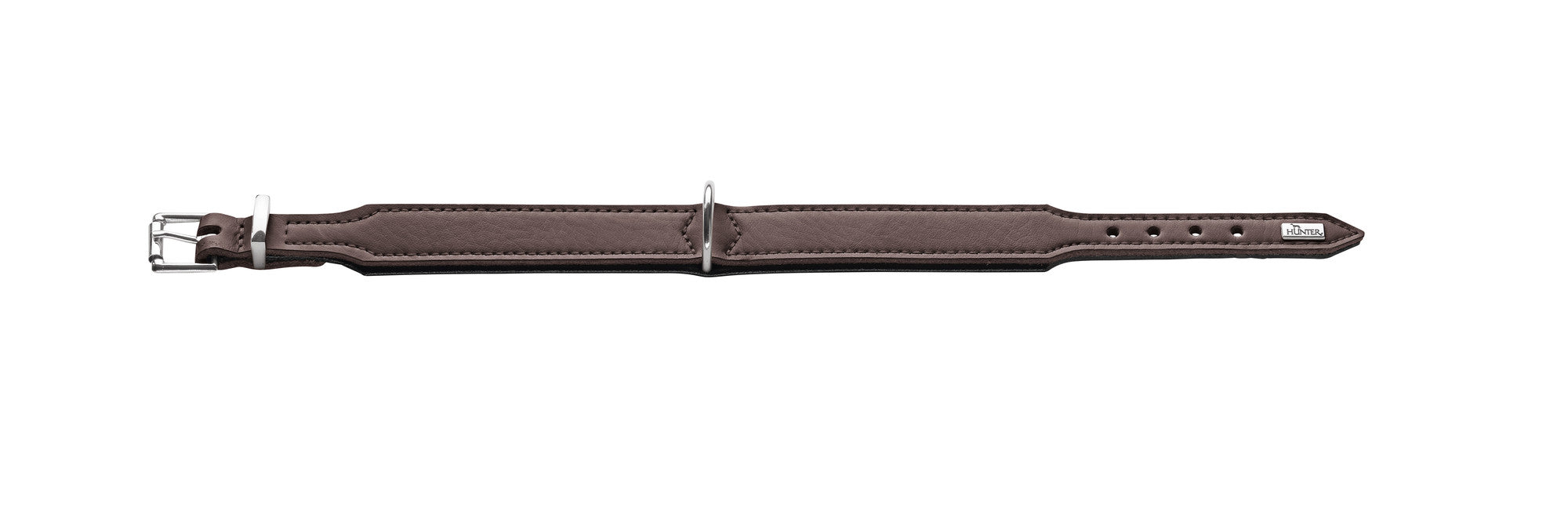BASIC leather Collar - Hunter-petstore -Robust material -Easy care -Made in Germany