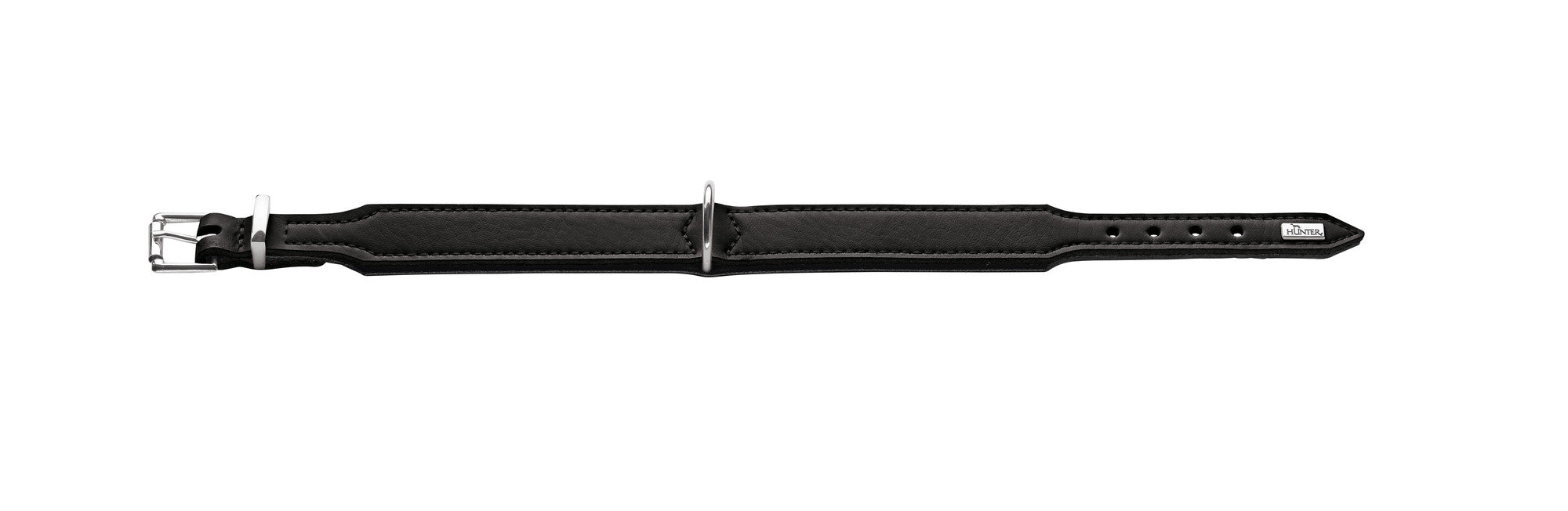 BASIC leather Collar - Hunter-petstore -Robust material -Easy care -Made in Germany