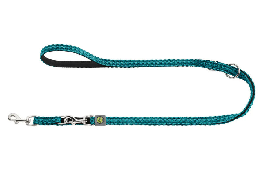 HILO Adjustable Leash - Hunter-petstore -adjustable training leash for leisure or sporting activities -3-way adjustable in length -safe and comfortable handling -soft, air-permeable and breathable -easy-care and quick-drying