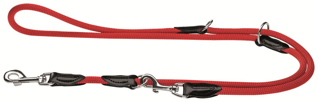 FREESTYLE Adjustable Leash - Hunter-petstore -rope made of durable polyamide -leather caps -3-fold adjustable -easy care