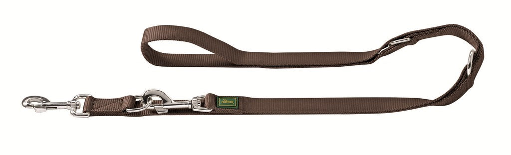 NYLON Basic Adjustable Leash - Hunter-petstore -made of high-quality nylon material-particularly hard-wearing and easy to clean-3-fold adjustable