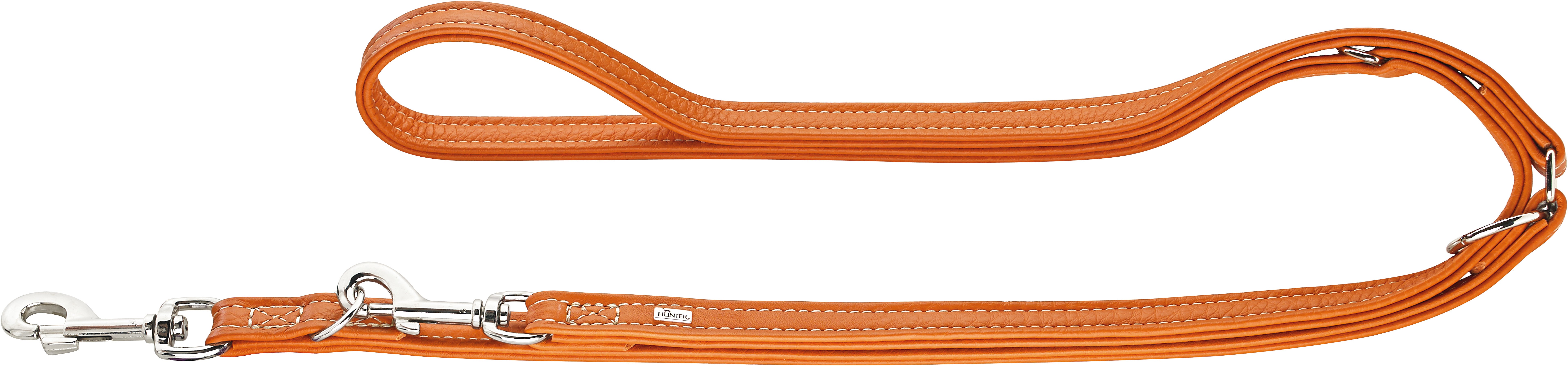 CANNES Adjustable Leash - Hunter-petstore -especially soft cow nappa leather -3-fold adjustable -made in Germany