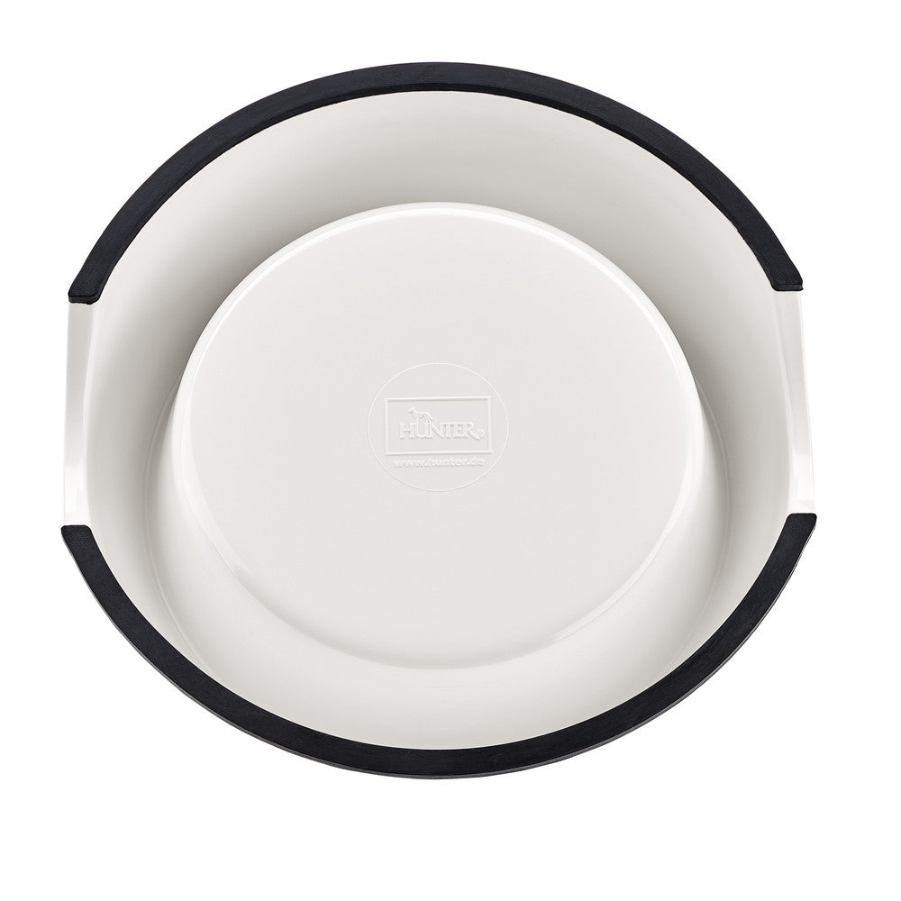VALENCIA Bowl - Hunter-petstore -feeding or drinking bowl with melamine -with removable stainless steel bowl -with heart print -slip-resistant rubber rim on the bottom -long-lasting, shock and scratch resistant -easy to clean and dishwasher safe -food safe