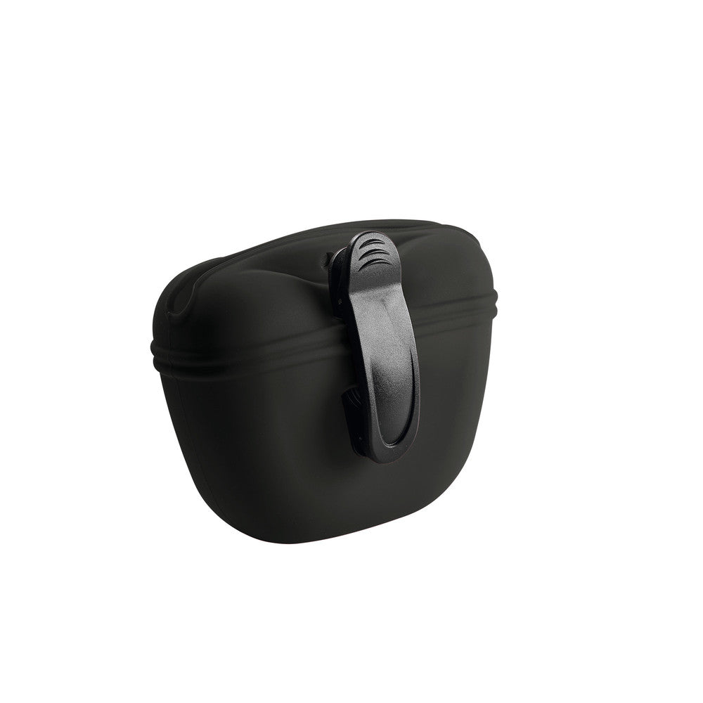 LUGO Silicone Belt Bag - Hunter-petstore -fillable snack bag for dog training -ideal for on the go -particularly easy to clean -closes securely thanks to magnetic closure -can be attached to a belt or the like -food safe