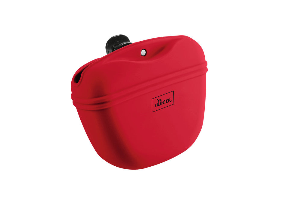 LUGO Silicone Belt Bag - Hunter-petstore -fillable snack bag for dog training -ideal for on the go -particularly easy to clean -closes securely thanks to magnetic closure -can be attached to a belt or the like -food safe