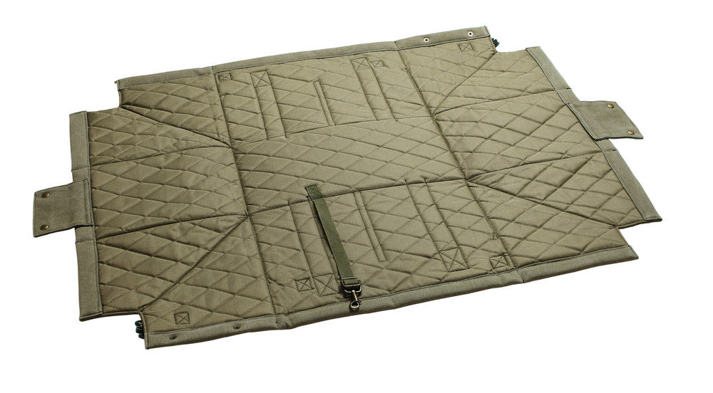 MADISON Dog carrier & blanket - Hunter-petstore -can be folded out and used as a travel blanket -with practical exterior pockets and dog waste bag carrier -can be carried in the hand or using the shoulder strap -max. load of 15 lbs Size of the bag - length 15.7" x width 9.8" x height 9.8" Size of the blanket - length 36" x width 25.5"