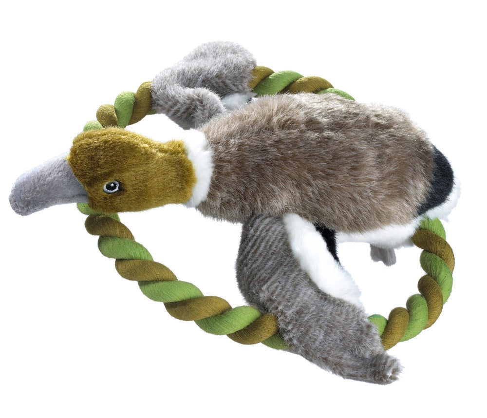 WILDLIFE Duck Circle Dog toy - Hunter-petstore -realistic looking dog toy -wild animal optics -with squeaker -washable at 90 °F -10.24 in