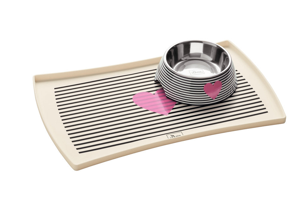 BIRI Bowl - Hunter-petstore -feeding or water bowl with melamine casing -with removable stainless steel bowl -melamine: high impact and scratch resistance -anti-slip due to rubber feet -easy-care and dishwasher safe -food safe
