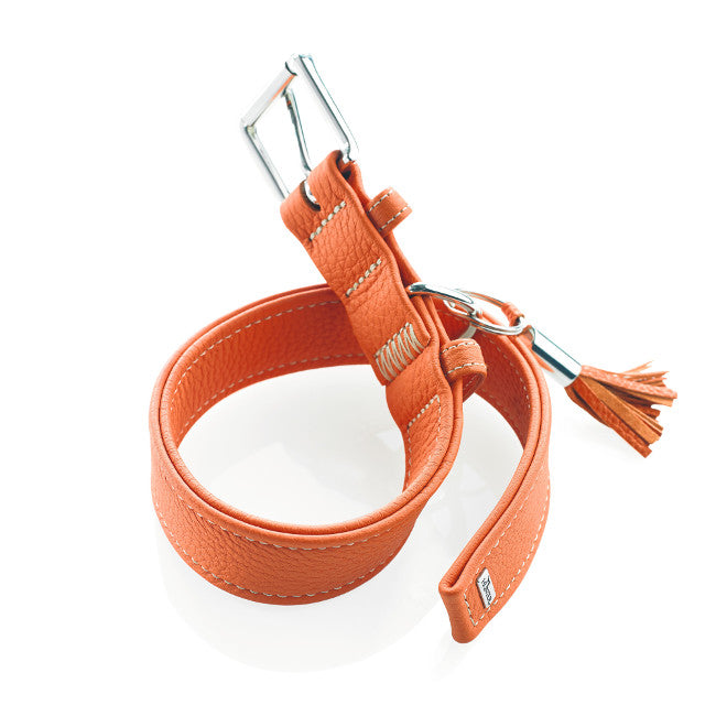 CANNES Collar - Hunter-petstore -especially soft cow nappa leather -collar body is made from one single piece of leather -made in Germany