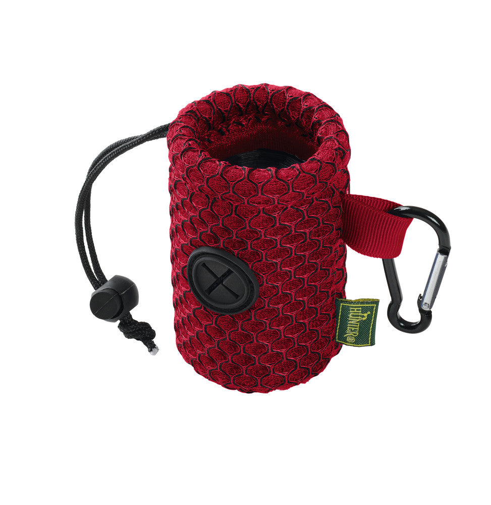 HILO Waste bag holder - Hunter-petstore -particularly lightweight poo bag dispenser for every day -flexible fastening options -easy removal of individual bags -closable with practical stopper cord -can be filled with standard poo bag rolls (not included)