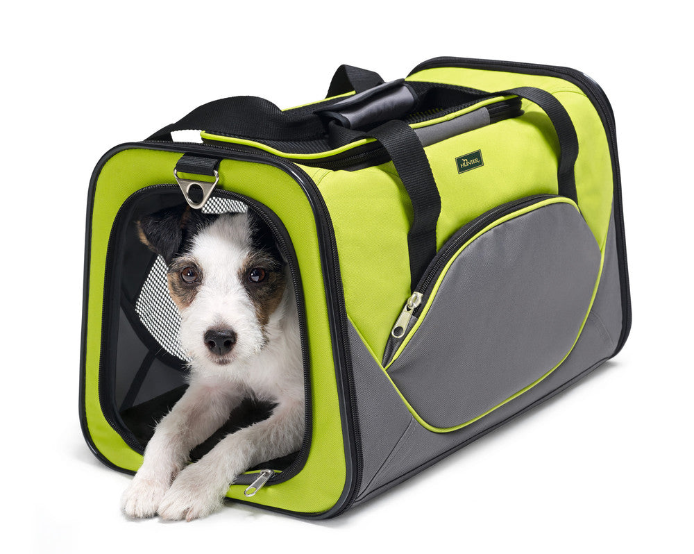 KANSAS Dog carrier - Hunter-petstore -Ideal for keeping your furry friend safe and comfortable on the go -Suitable for travel by plane, road trip, or visits to the vet -Stylish design for stress-free travel -Provides a secure and cozy space for your pet