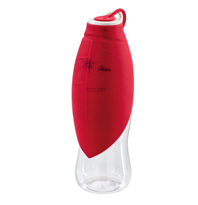 LIST Drinking bottle - Hunter-petstore -2-in 1 drinking bottle with bowl -with food-safe silicone bowl -ideal for traveling and on the road -pouring device also separately applicable to commercially available bottles -easy to clean and washable