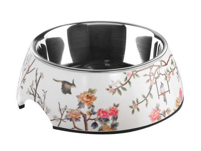 MOGAMI Bowl - Hunter-petstore -feeding or drinking bowl with melamine -with removable stainless steel bowl -asian-style design -slip-resistant rubber rim on the bottom -long-lasting, shock and scratch resistant -easy to clean and dishwasher safe -food safe