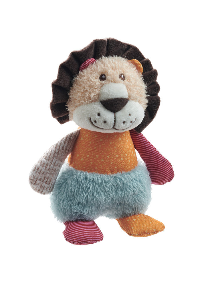 MULI Lion Dog toy - Hunter-petstore -ideal for puppies and dogs that like to cuddle -with squeaker -washable at 86 °F -7.1 in