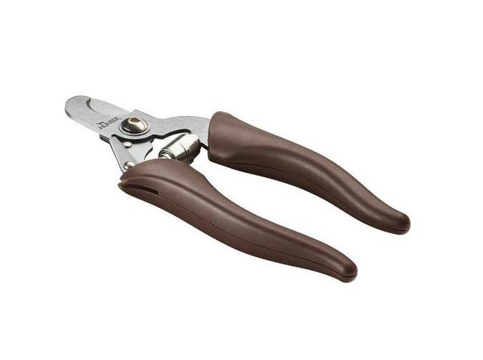 Nail Clipper SPA - Hunter-petstore -for small dogs and cats, as well as birds and small animals -high-quality steel blade -suitable for particularly tough claws -special catch for safe storage and use -available in two sizes -ergonomic handle with a high-quality leather look
